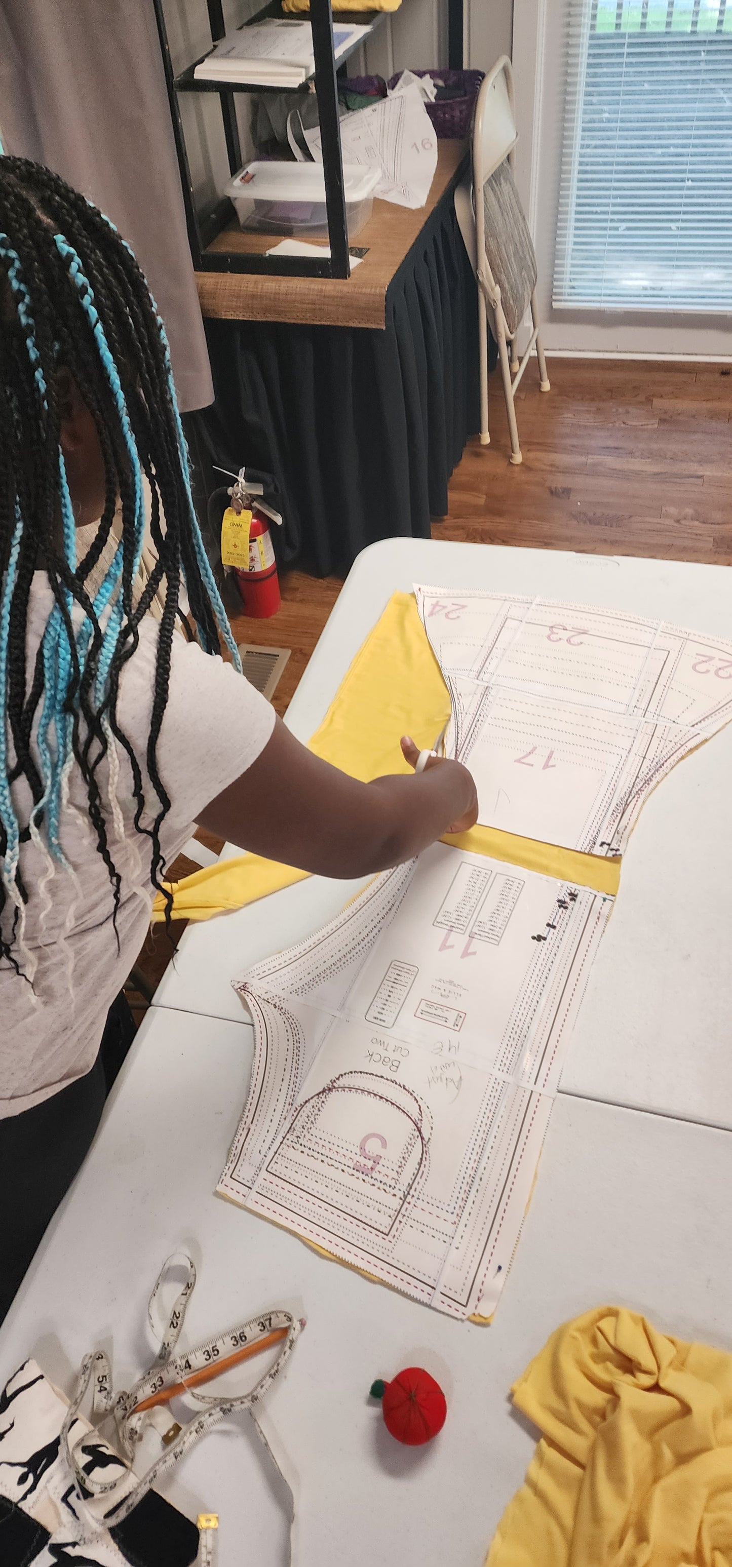 Sewing class (child) semi group (2 or 3 people) Advanced Beginner
