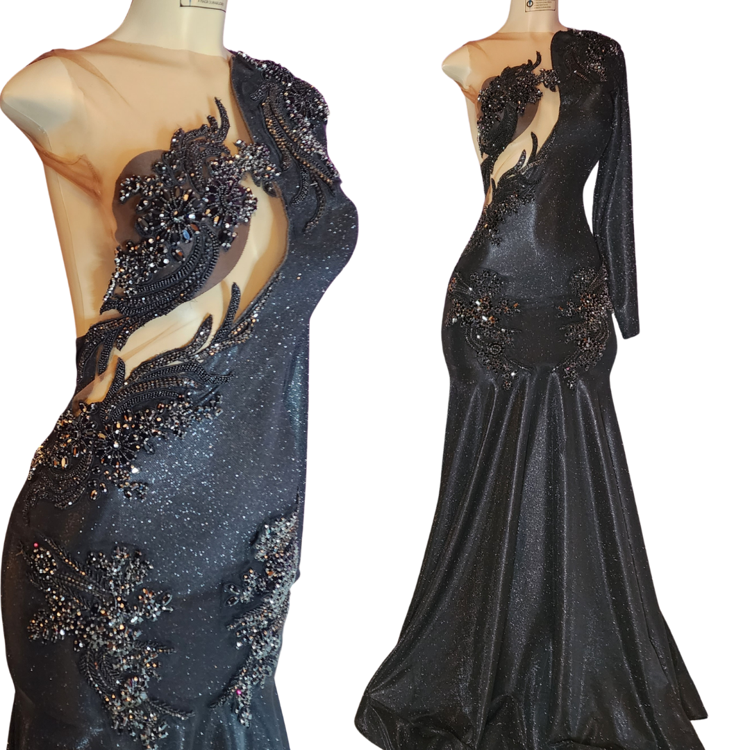 Jade Evening Long Dress Sew Fluent Jade Evening Long Dress Sew Fluent