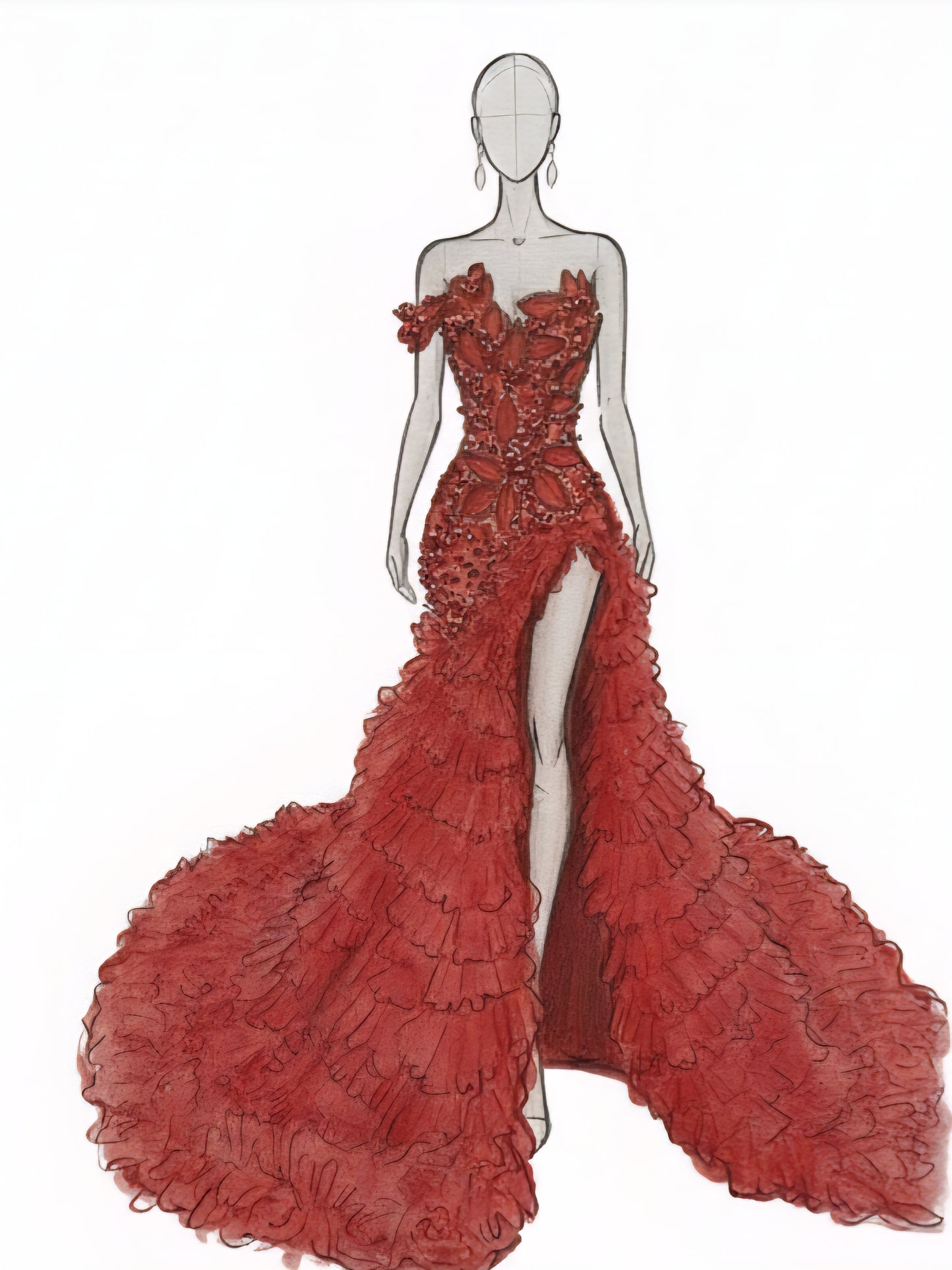 Custom prom dress Final payment