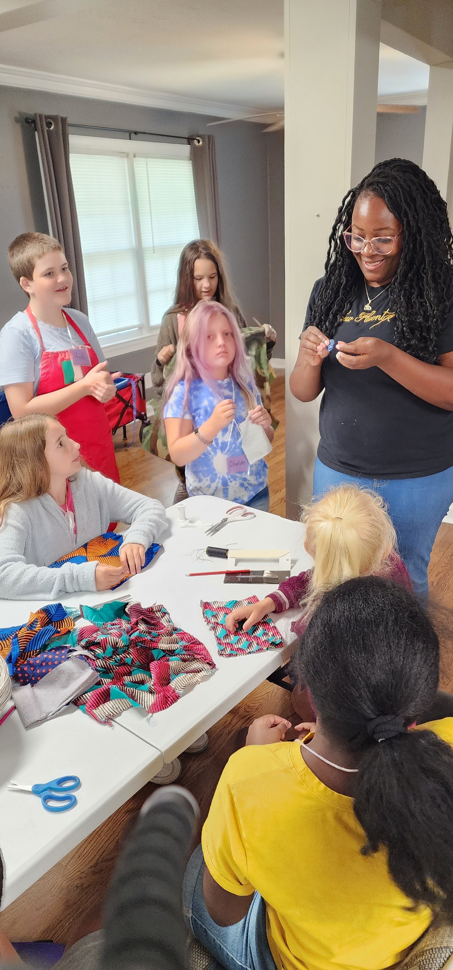Sewing class (child) semi group (2 or 3 people) Advanced Beginner